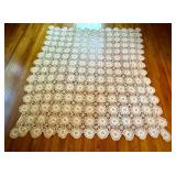Antique Crochet Dining Room Table Cover