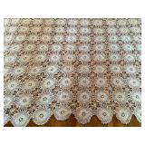 Antique Crochet Dining Room Table Cover