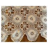 Antique Crochet Dining Room Table Cover