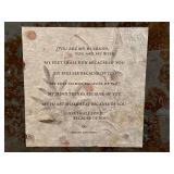 Tile with Eskimo Love Song