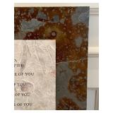 Tile with Eskimo Love Song