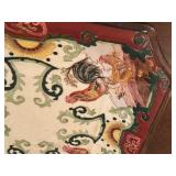 Asian Design Decorative Rooster Motif Plate