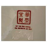 Asian Design Decorative Rooster Motif Plate