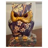 Fun, Decorative Owl Figurines and a Small Planter