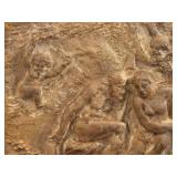 Framed Plaster Cast Plaque from Florence