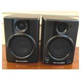 Pair of M-Audio AV 40 Bookshelf Speakers