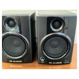 Pair of M-Audio AV 40 Bookshelf Speakers