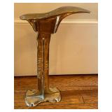 Vintage Brass Shoe Shine Foot Rest