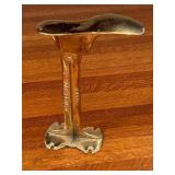 Vintage Brass Shoe Shine Foot Rest