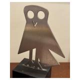 Three Artisan Crafted Owl Figurines by Cy DeCosse