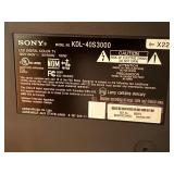 SONY LCD Digital KDL-40S3000 Television