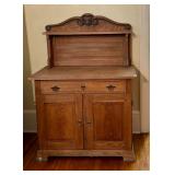 Vintage Wooden Cabinet / Vintage Wooden Commode