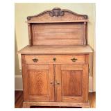 Vintage Wooden Cabinet / Vintage Wooden Commode