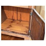 Vintage Wooden Cabinet / Vintage Wooden Commode