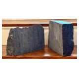 Pair of Large Granite Bookends