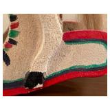 Rocking Horse Figurine Made by a Sicilian Puppet-Maker