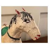 Rocking Horse Figurine Made by a Sicilian Puppet-Maker
