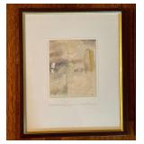 Pair of Framed Watercolor Paintings