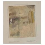 Pair of Framed Watercolor Paintings