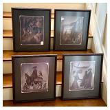 Set of Four Theater Prints by Adolf Born