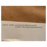 Set of Four Theater Prints by Adolf Born