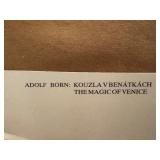 Set of Four Theater Prints by Adolf Born