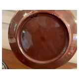 Artisan Pottery and Recycled Wool Coasters by Penny Norman