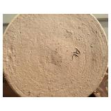 Artisan Pottery and Recycled Wool Coasters by Penny Norman