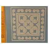 Framed Hmong Embroidered Textile