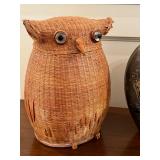 Three Decorative Owl Items