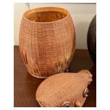Three Decorative Owl Items