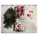 5x 15ft Soft White Tinsel Garland on Spools