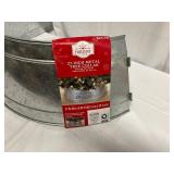 27"x8"  Metal Tree Collar "Have a Very Merry Christmas"