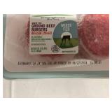 D. 10x 3.20oz Grass Fed Burgers-All Natural