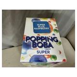 New Box of 10 Pouches Popping Boba Balls - Blue Raspberry