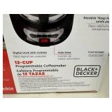 New Black and Decker 12 Cup Programmable Coffee Maker