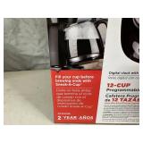 New Black and Decker 12 Cup Programmable Coffee Maker