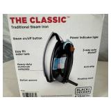 New Black and Decker Classic Steam Clothing Iron
