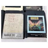 Assorted Vintage 8-Track Tapes - Elvis and More