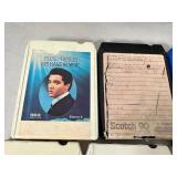 Assorted Vintage 8-Track Tapes - Elvis and More