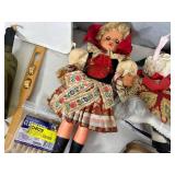 Collectible Dolls, Home Decor, Wine Bottle Wind Chime, Etc