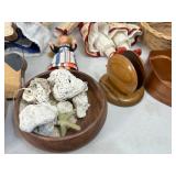 Collectible Dolls, Home Decor, Wine Bottle Wind Chime, Etc