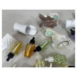 Assorted Plug In Air Freshners and Diffusers Including Yankee