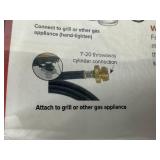 New BBQ 2 lb to 20 lb Adaptor Hose