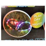 New Yard Candy Illuminated LED Badminton Set