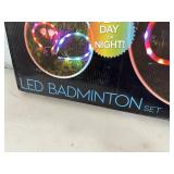 New Yard Candy Illuminated LED Badminton Set