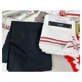 Assorted Vintage and Embroidered Towels