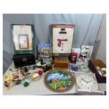 Collectible Ducks, Home Decor, Vintage Christmas, Music Box, and More.