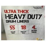 New Box of 55 Gallon Ultra Thick Trash Bags