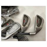 Golf Clubs and Bag Including Cobra ZL Diamana Driver